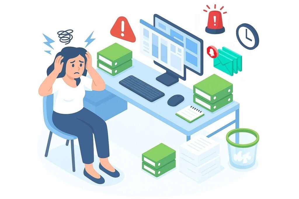 Causes dépression au travail